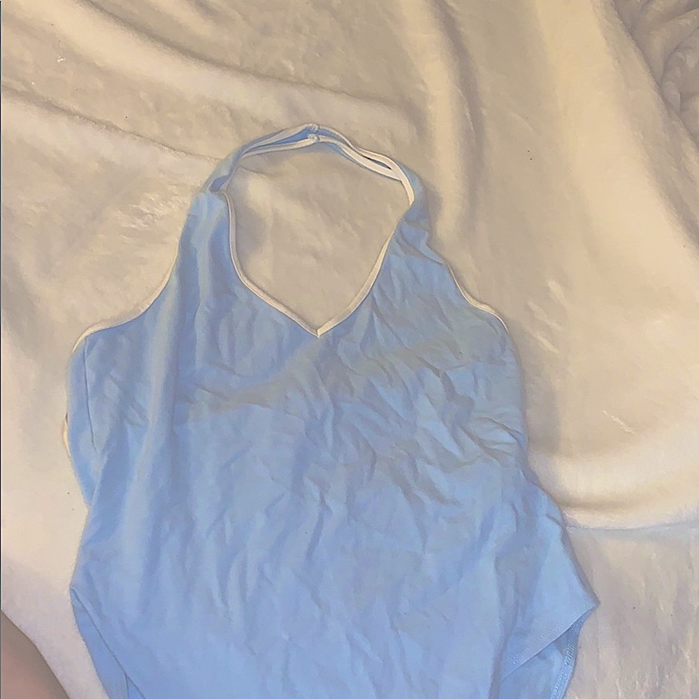 BABY BLUE BODY SUITE